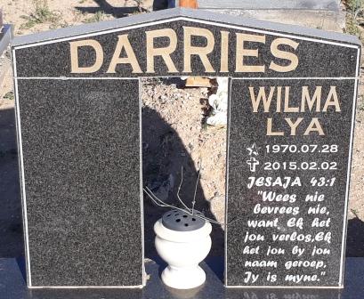 DARRIES Wilma Lya 1970-2015