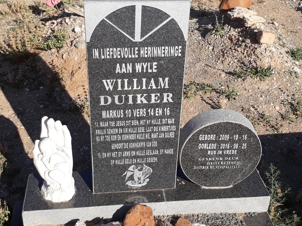 DUIKER William 2009-2016