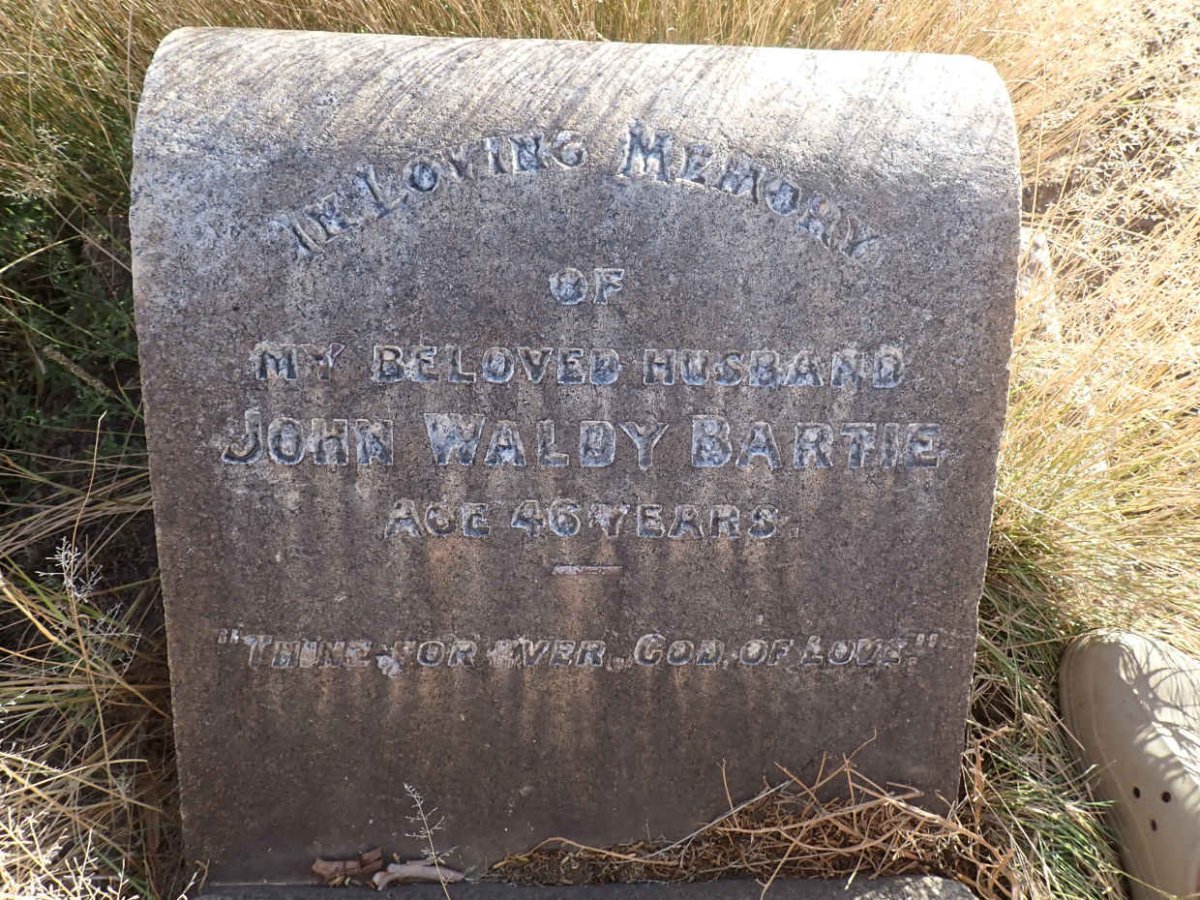 BARTIE John Waldy