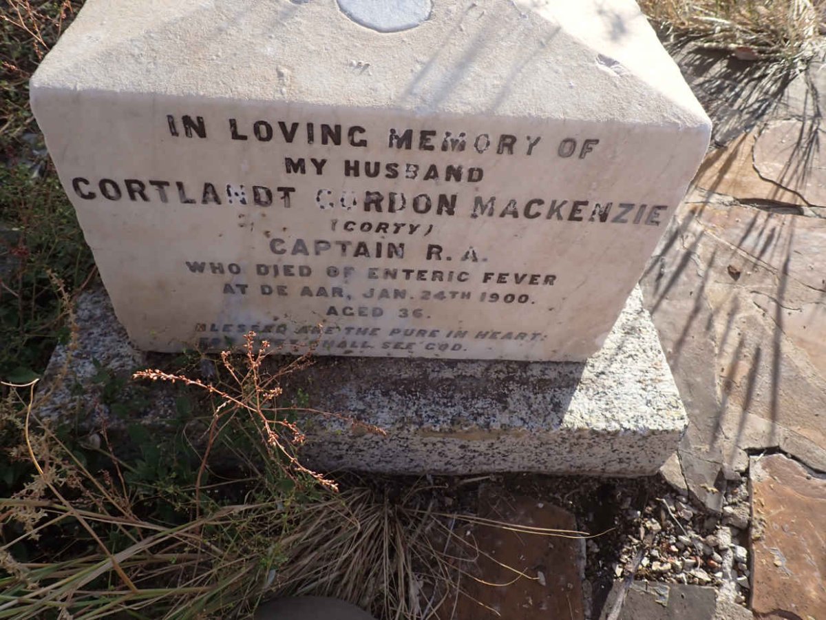 MACKENZIE Cortlandt Gordon -1900