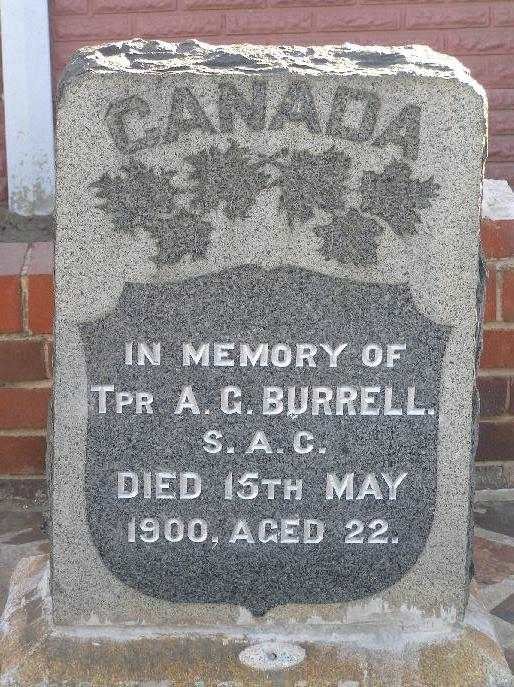 BURRELL A.G. -1900