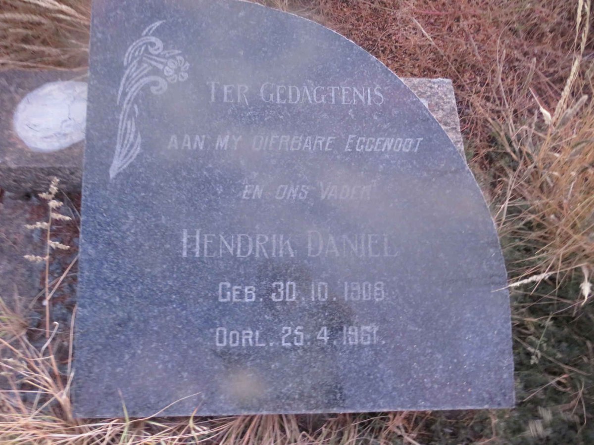 ? Hendrik Daniel 1908-1961