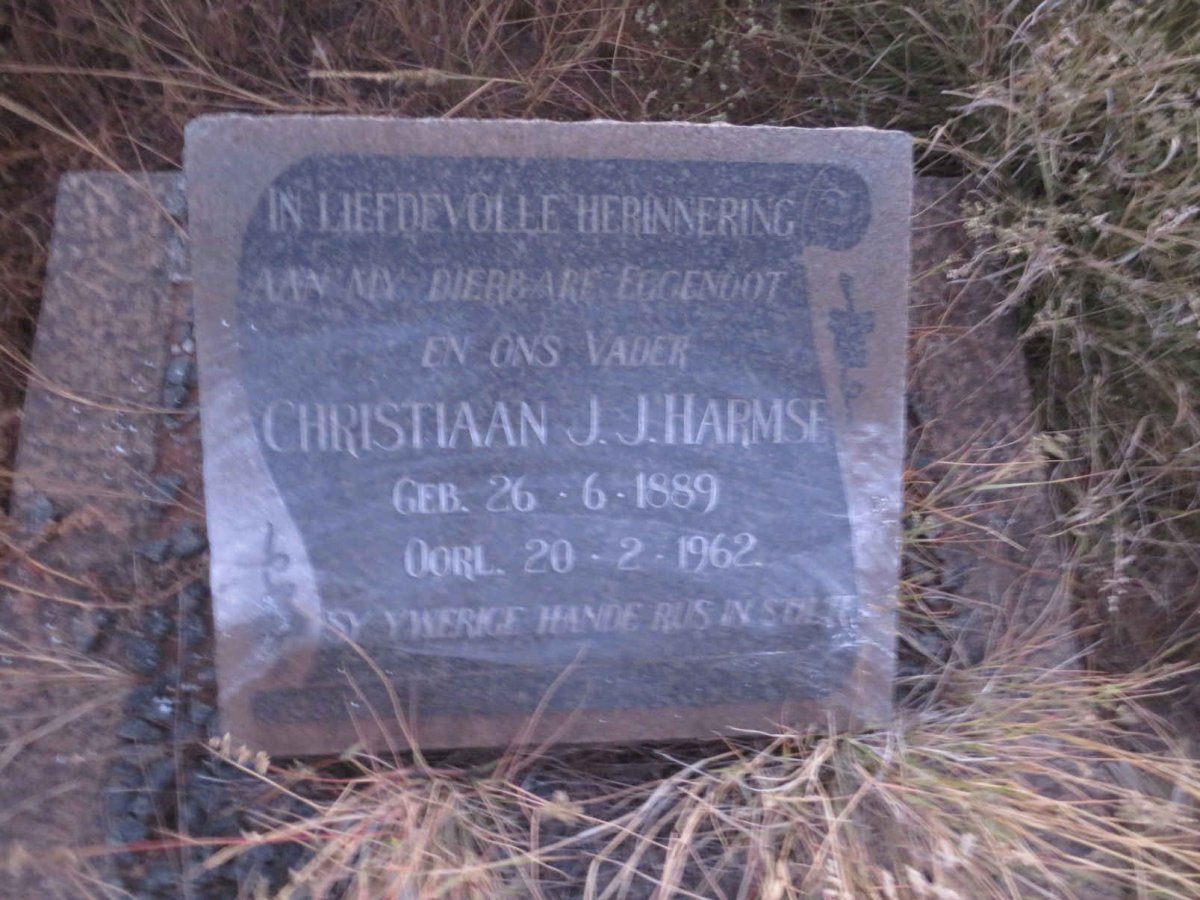 HARMSE Christiaan J.J. 1889-1962