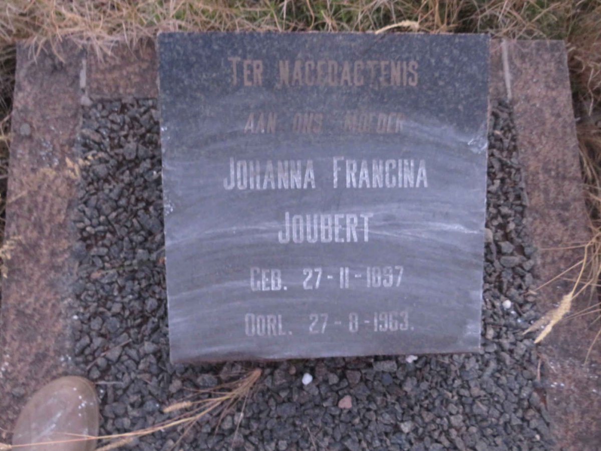 JOUBERT Johanna Francina 1897-1963
