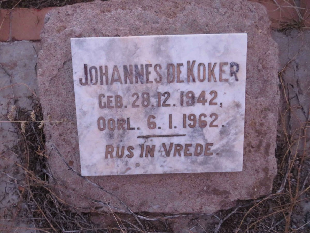 KOKER Johannes, de 1942-1962