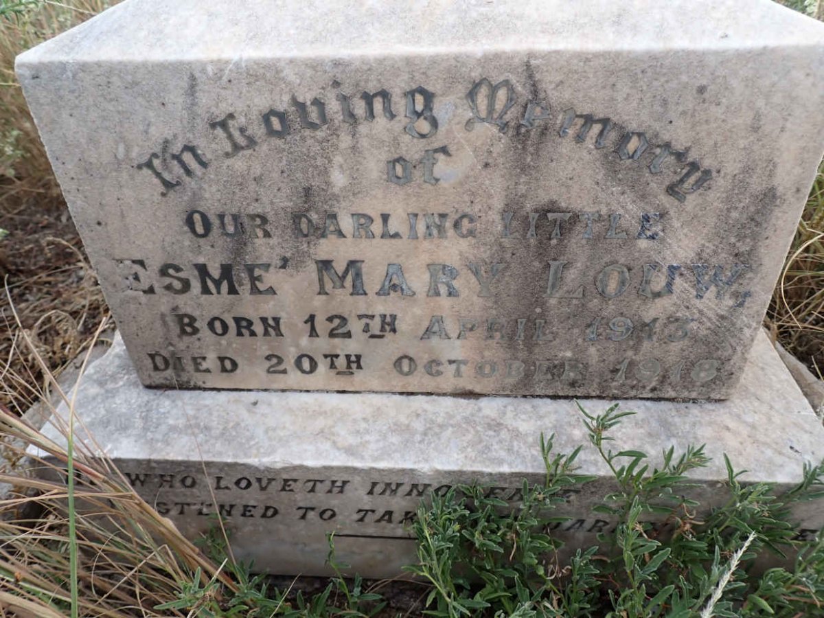 LOUW Esme Mary 1913-1918