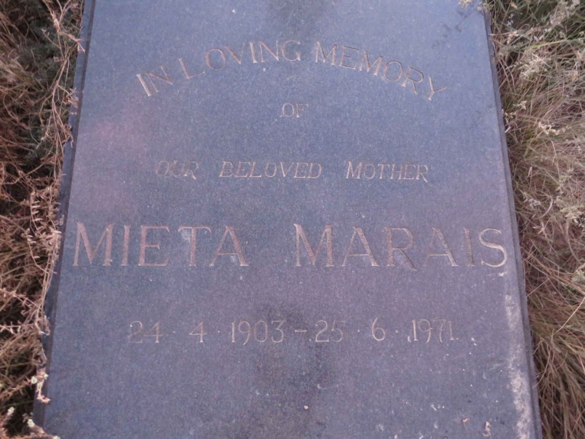 MARAIS Mieta 1903-1971