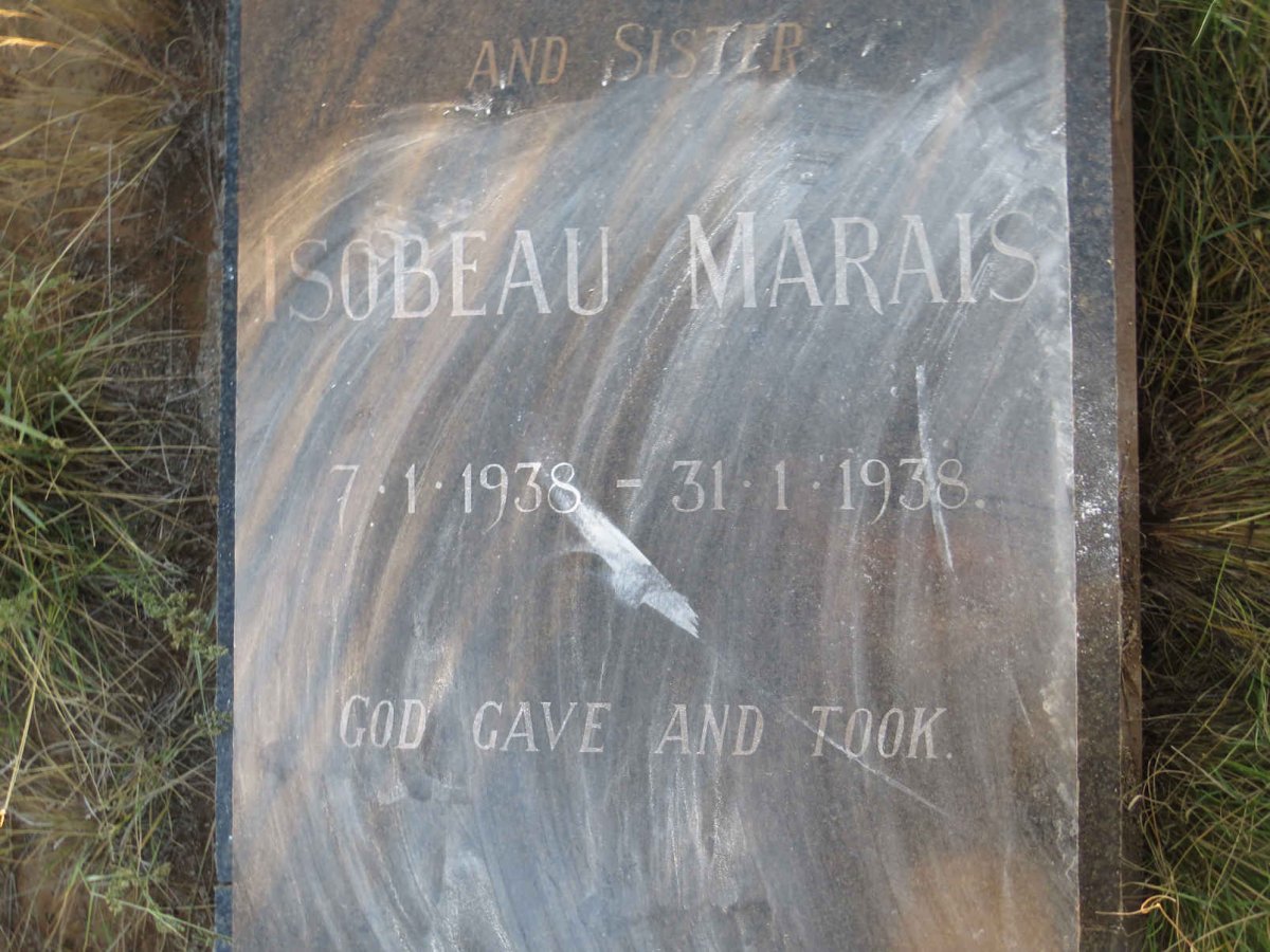 MARAIS Isobeau 1938-1938