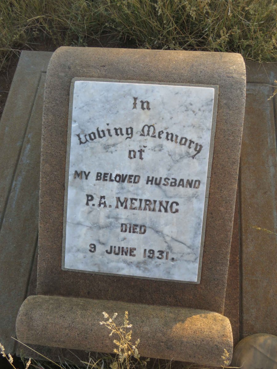 MEIRING P.A. -1931