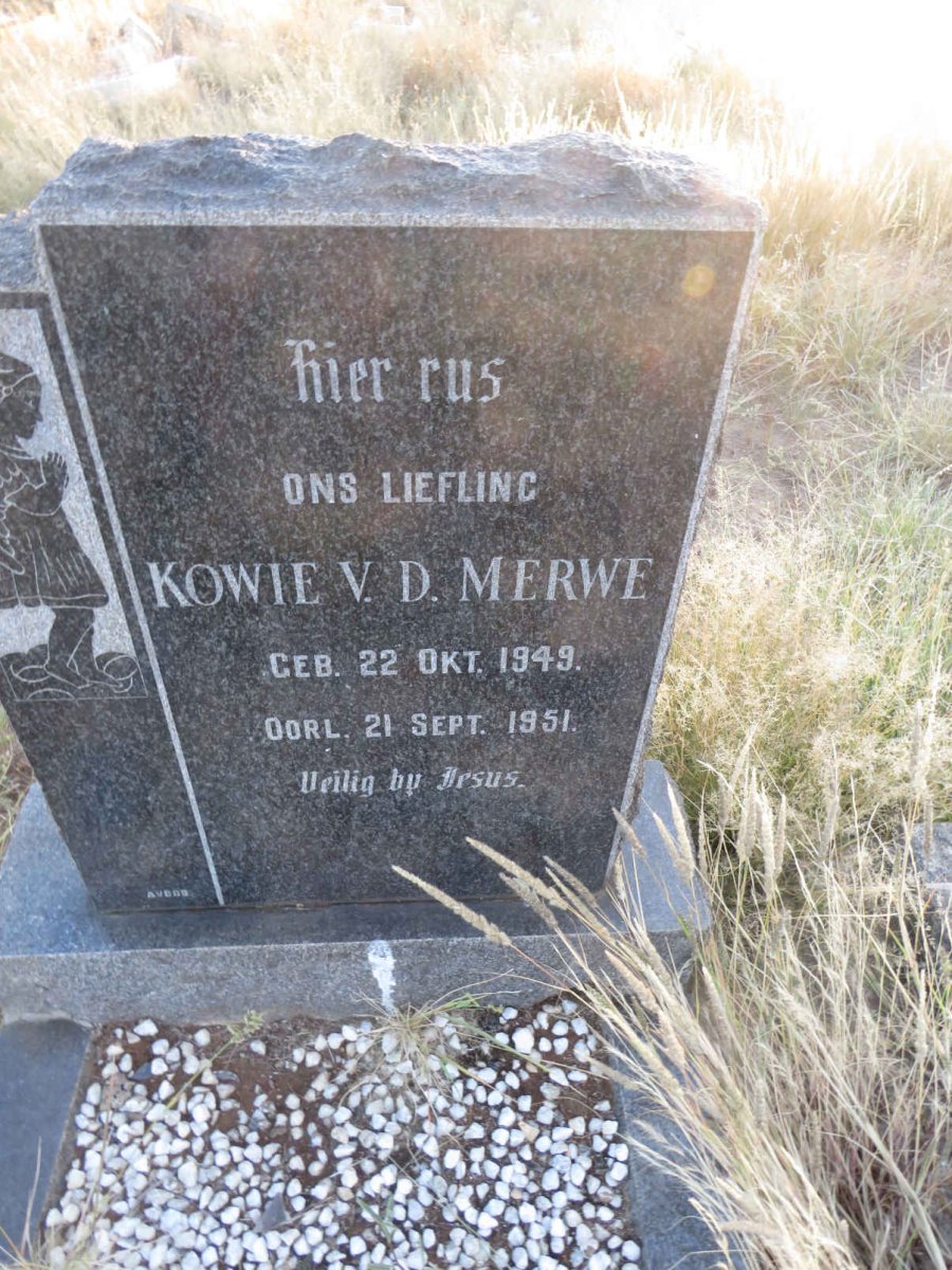 MERWE Kowie, v.d 1949-1951