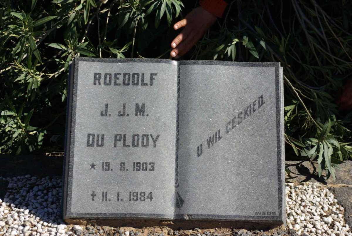 PLOOY Roedolf J.J.M., du 1903-1984