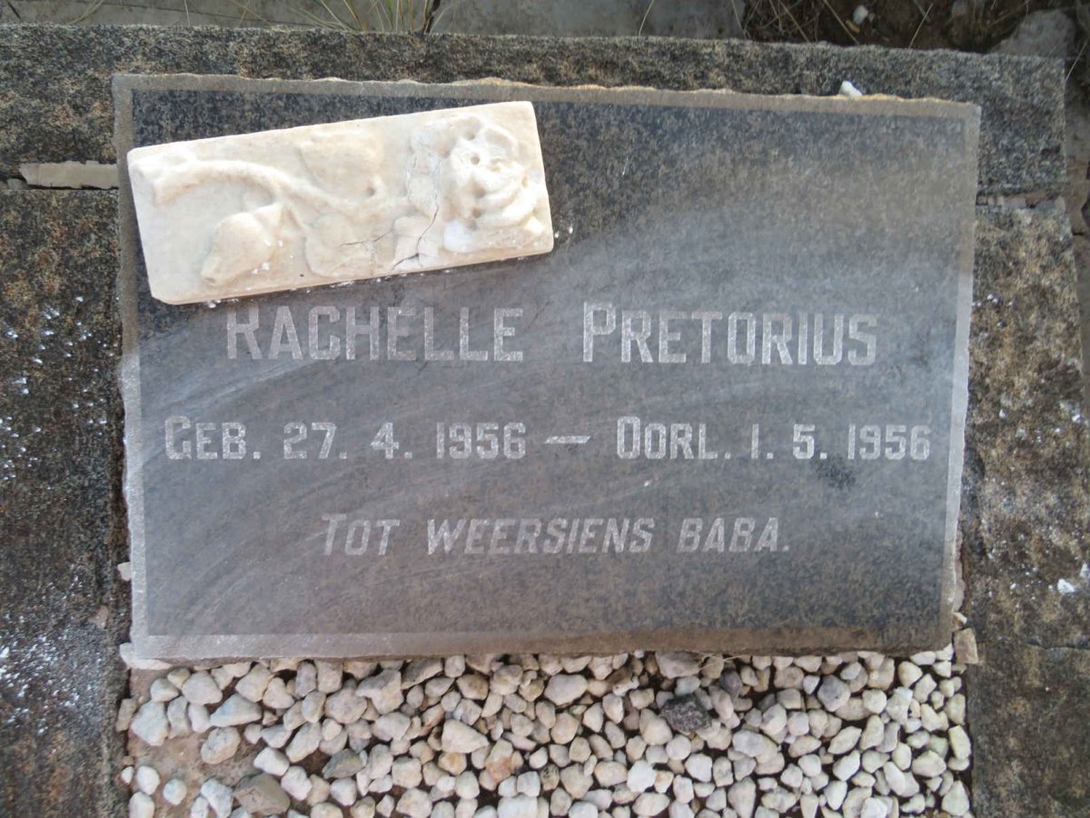 PRETORIUS Rachelle 1956-1956