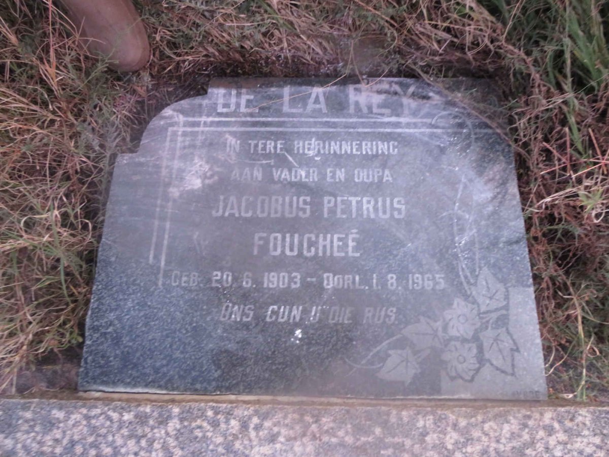 REY Jacobus Petrus Fouchee, de la 1903-1965