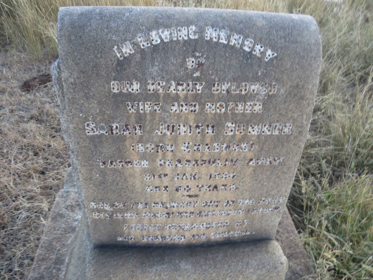 SUMNER Sarah Judith 