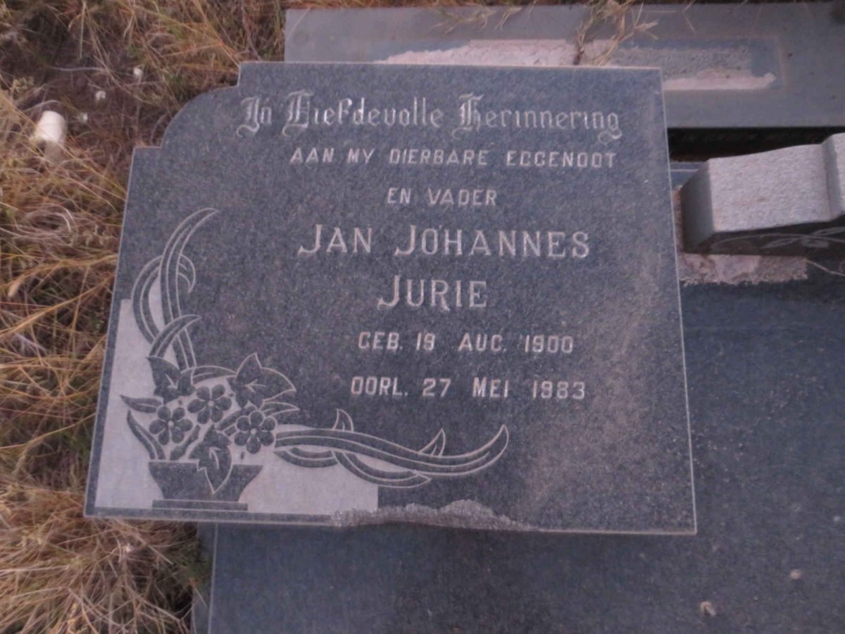 SMIT Jan Johannes Jurie 1900-1983 & Hester Maria Elizabeth JOUBERT 1906-1990 _1
