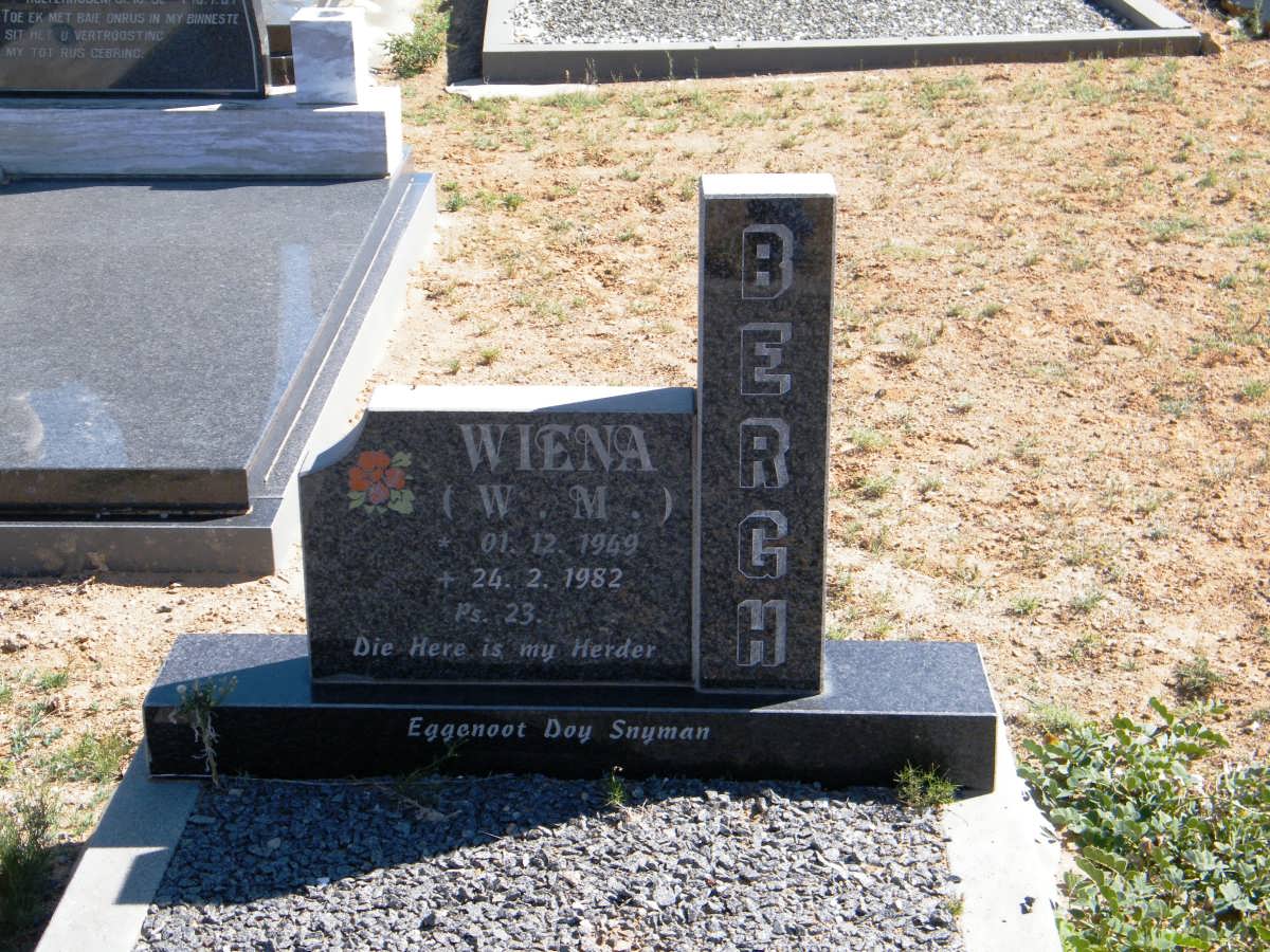 BERGH W. M. 1949-1982