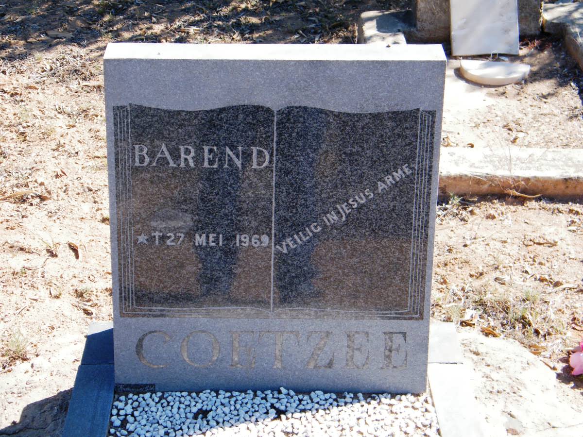 COETZEE Barend -1969