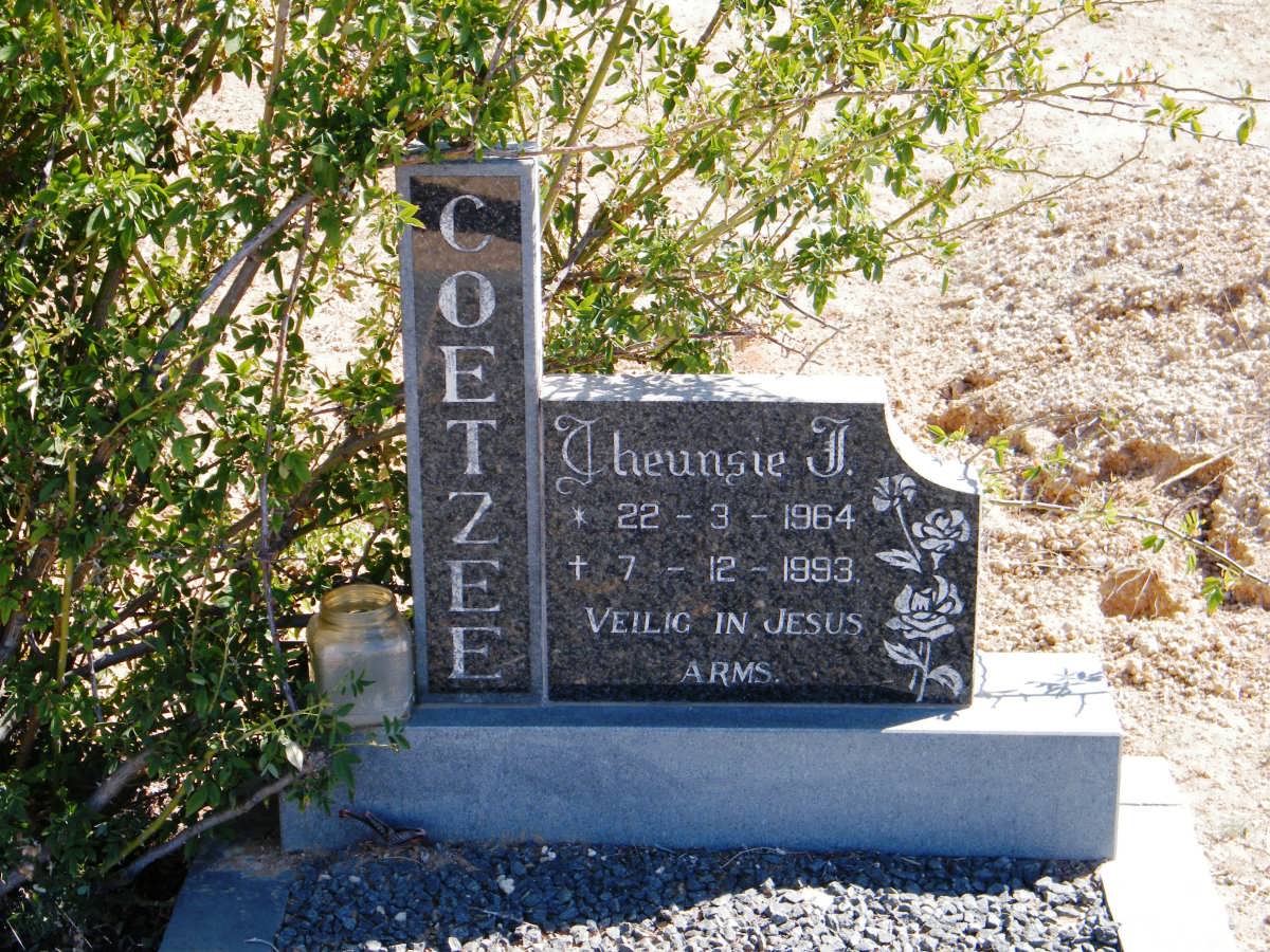 COETZEE Theunsie J. 1964-1993