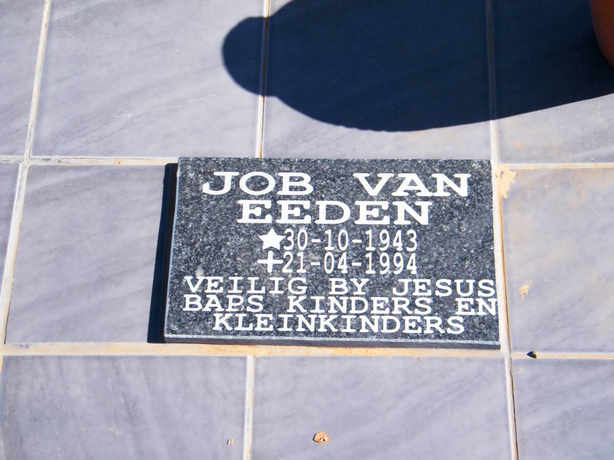 EEDEN Job, van 1943-1994