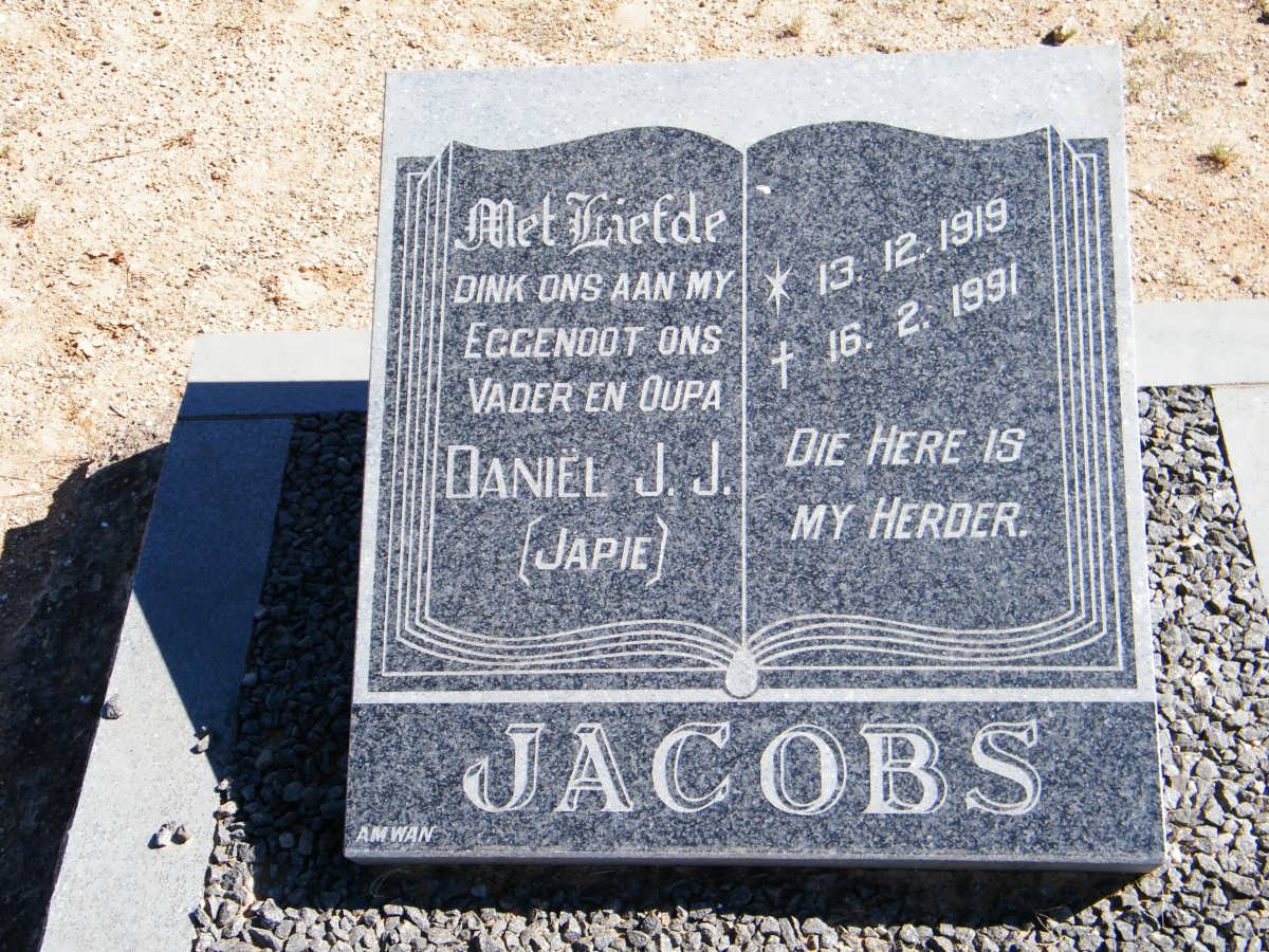 JACOBS Daniël J.J. 1919-1991