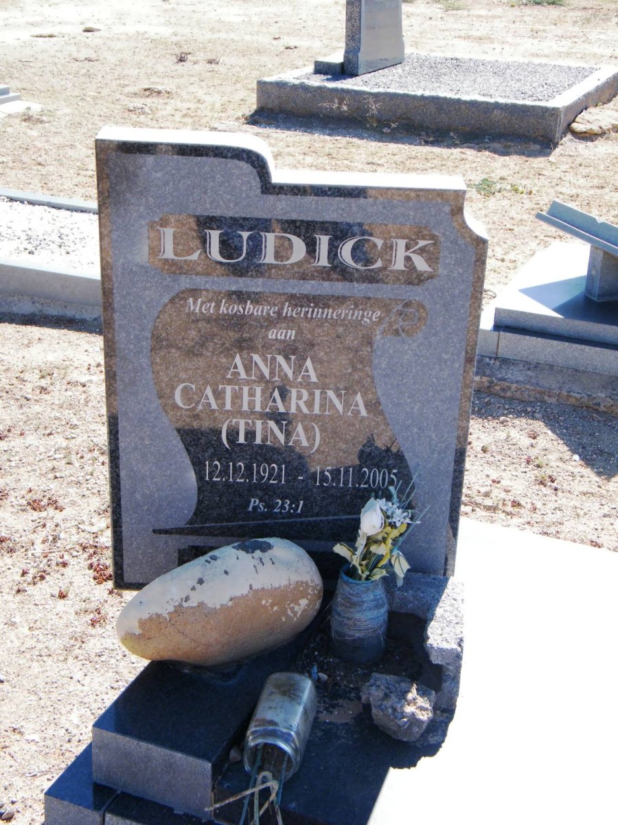 LUDICK Anna Catharina 1921-2005