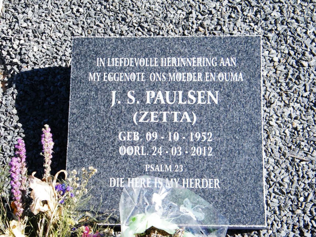 LOGGERENBERG J.S., van 1923-1980  :: PAULSEN J.S. 1952-2012
