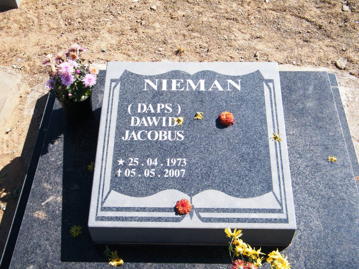 NIEMAN Dawid Jacobus 1973-2007