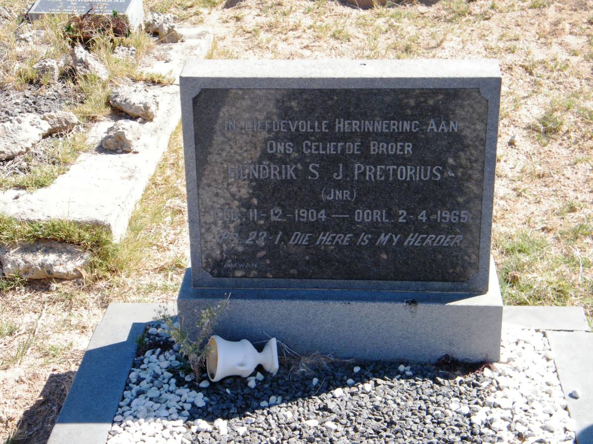 PRETORIUS Hendrik S.J. 1904-1965