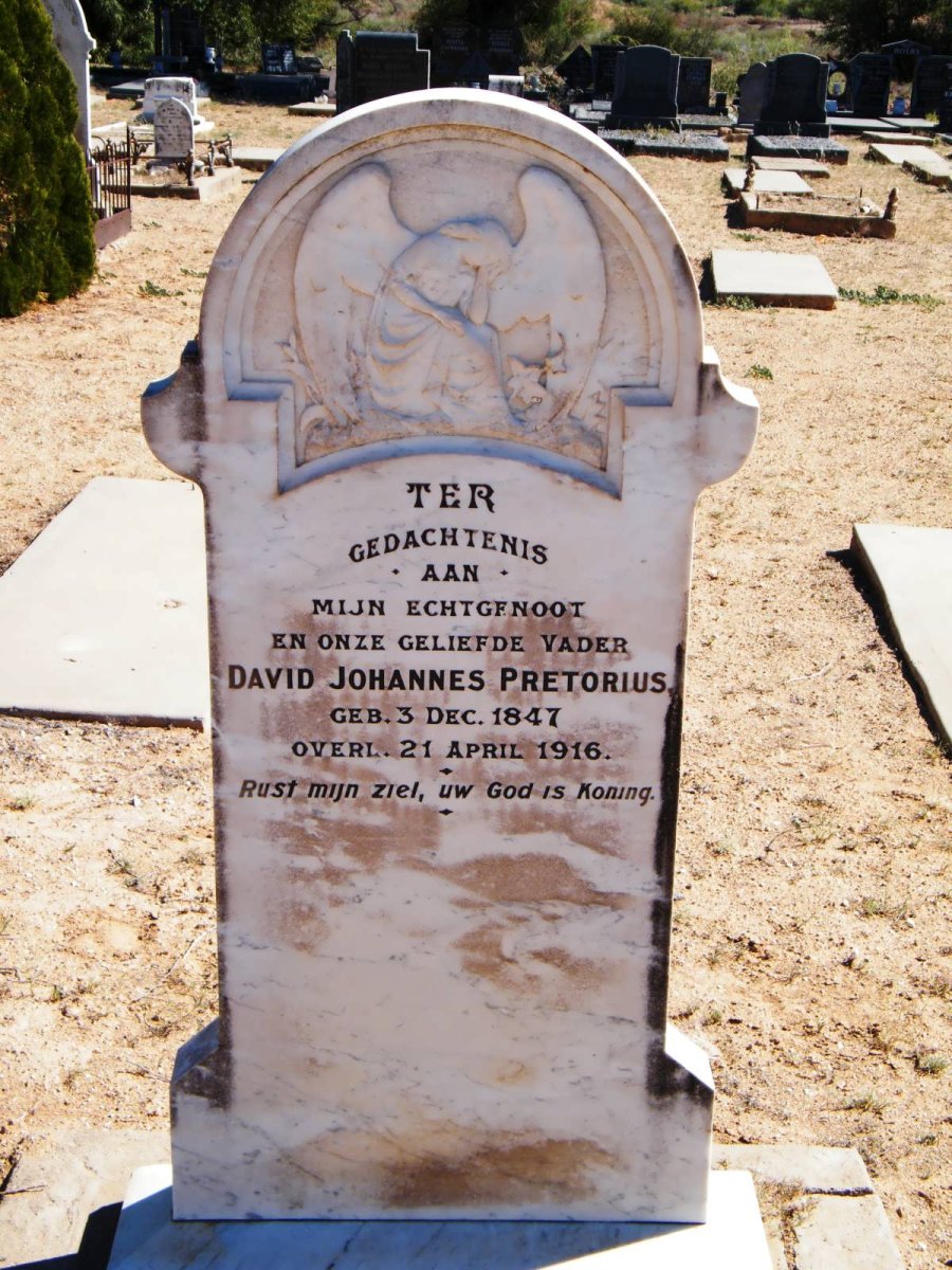 PRETORIUS David Johannes 1847-1916