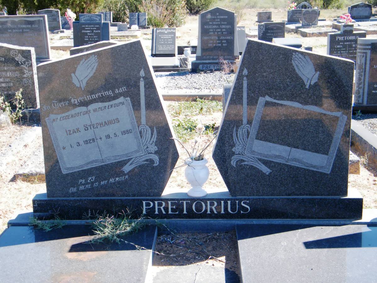 PRETORIUS Izak Stephanus 1929-1980