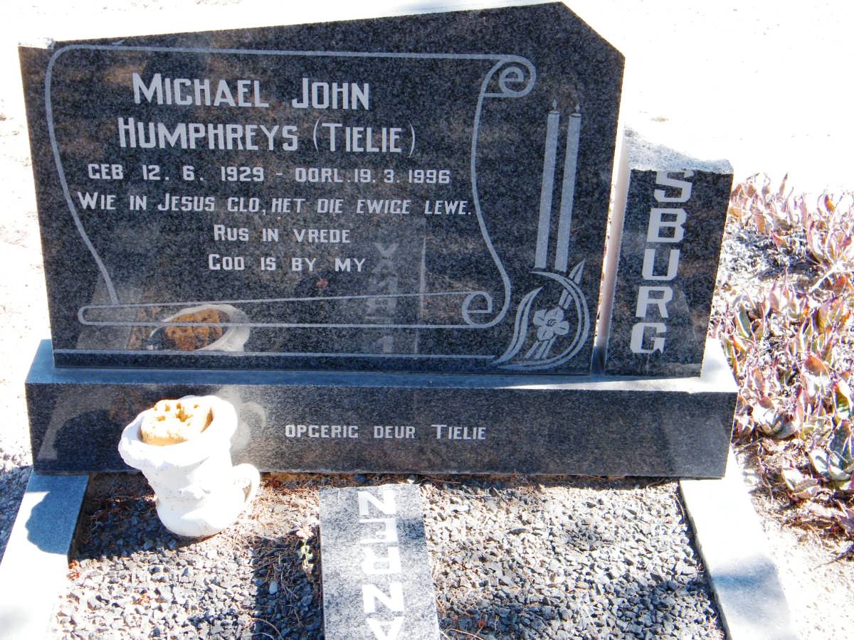 RENSBURG Michael John Humphreys, van 1929-1996