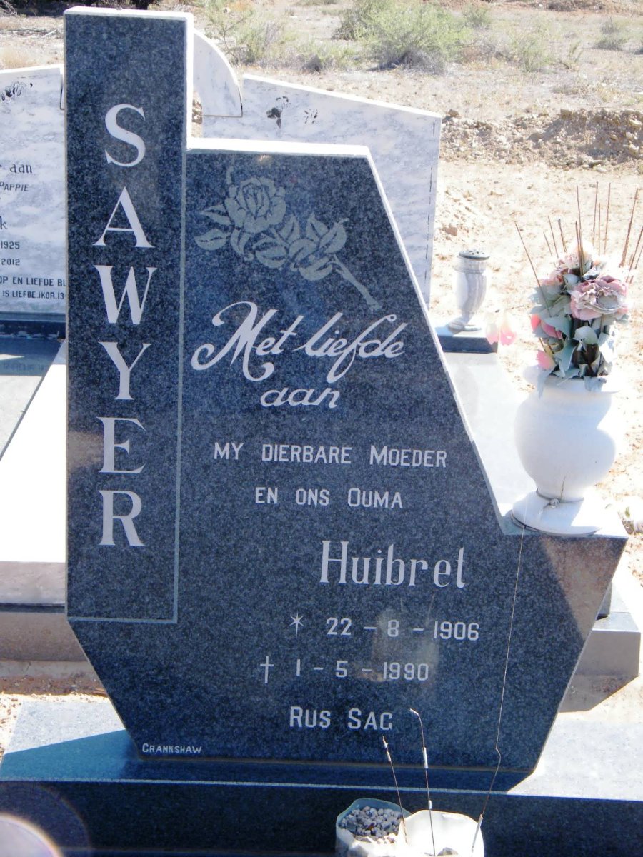 SAWYER Huibret 1906-1990