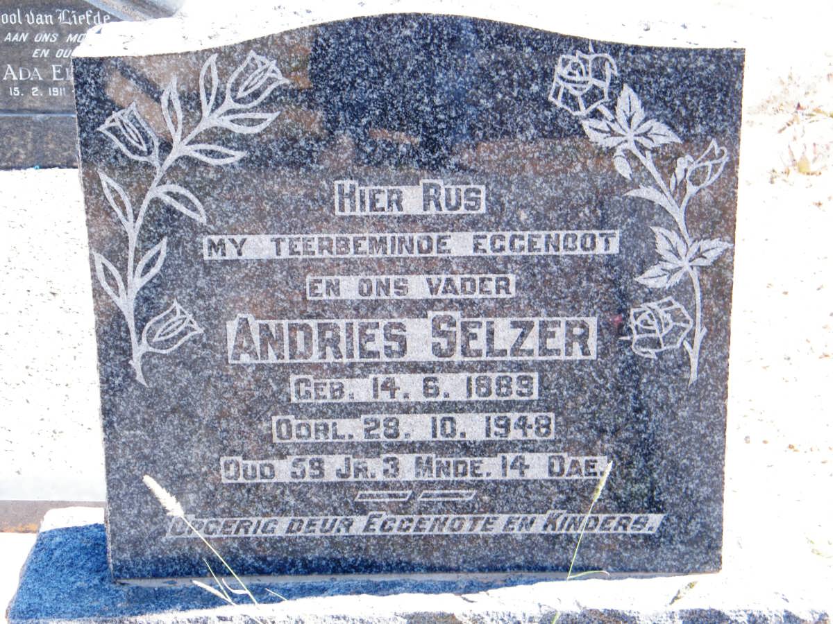 SELZER Andries 1889-1948