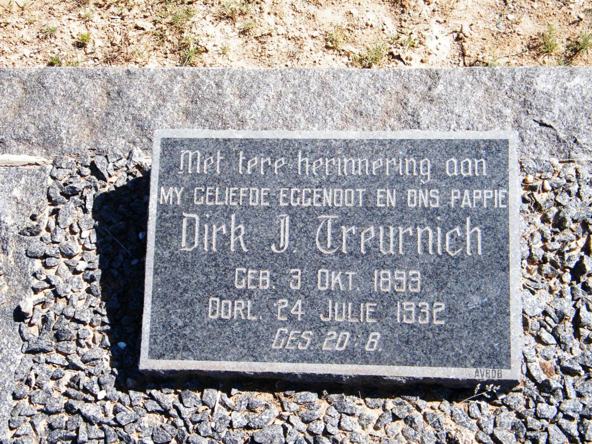 TREURNICH Dirk J. 1899-1932