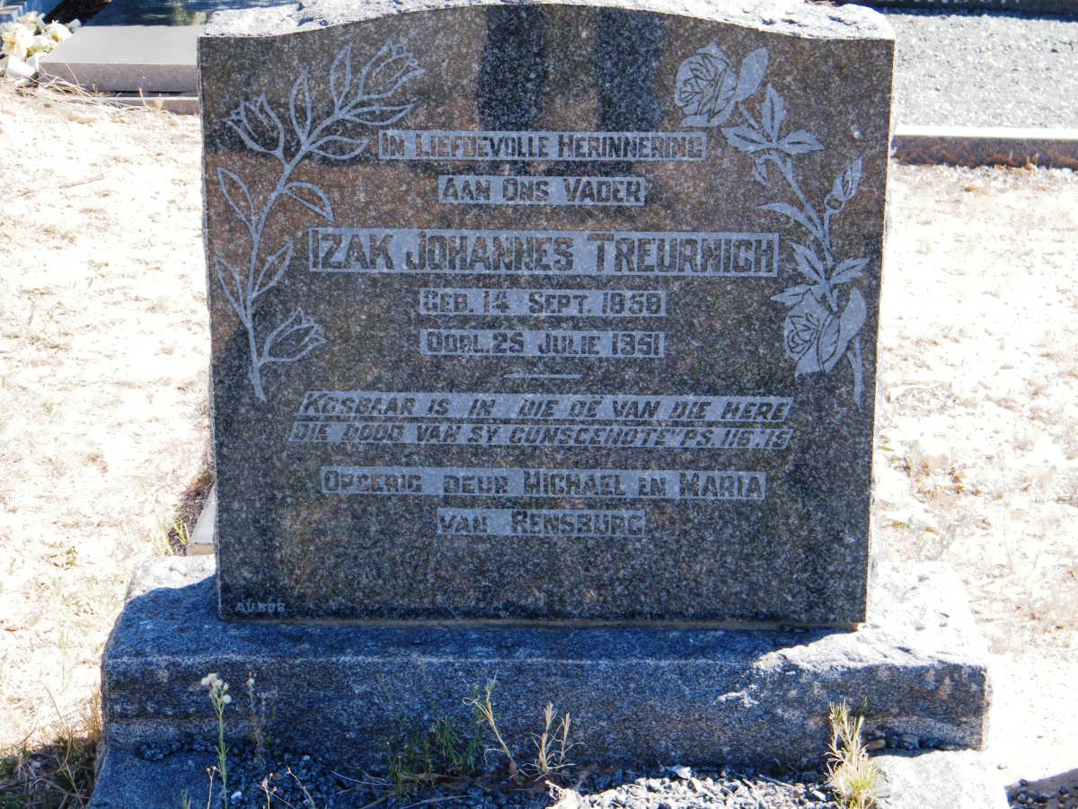 TREURNICH Izak Johannes 1858-1951