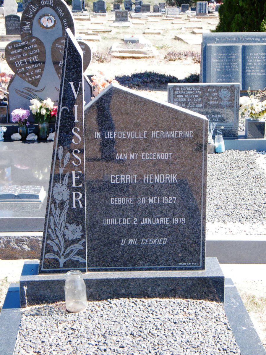 VISSER Gerrit Hendrik 1927-1979