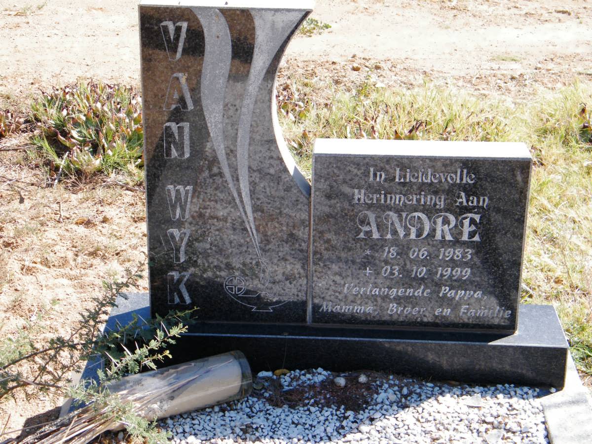 WYK André, van 1983-1999
