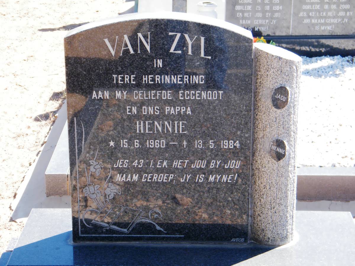 ZYL Hennie, van 1960-1984