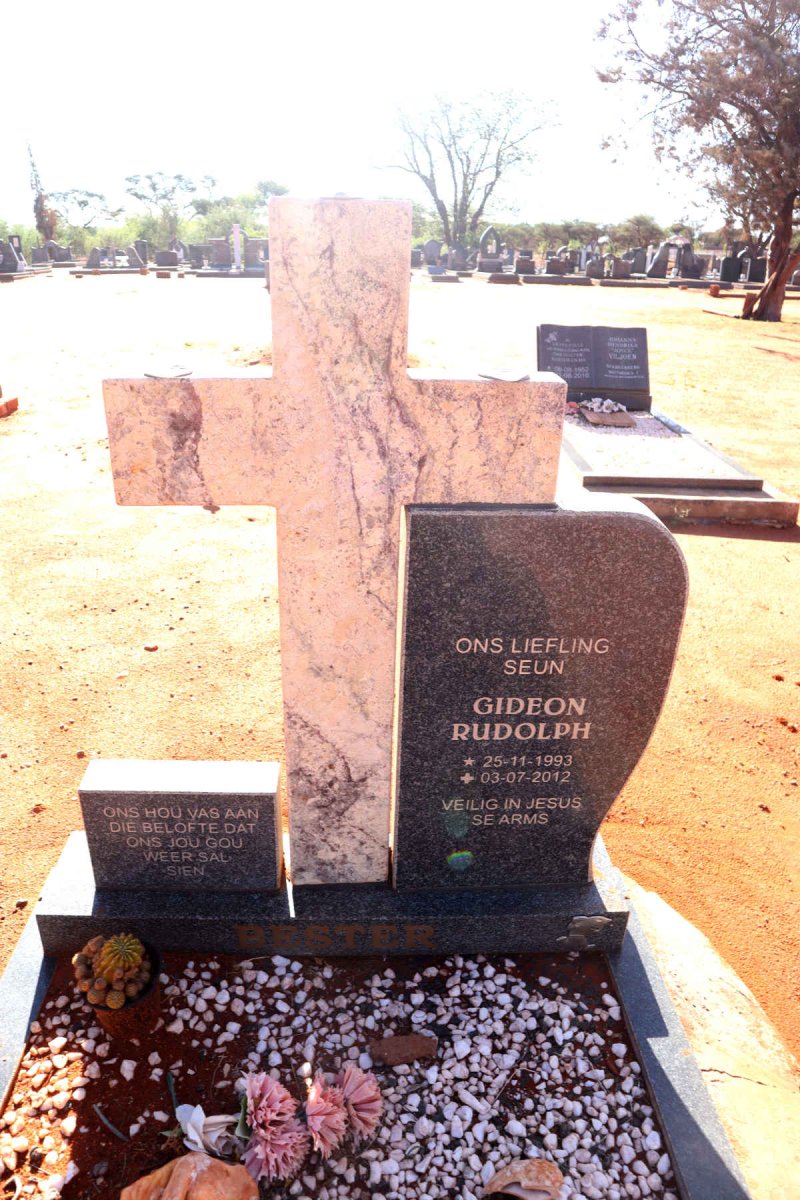 BESTER Gideon Rudolph 1993-2012