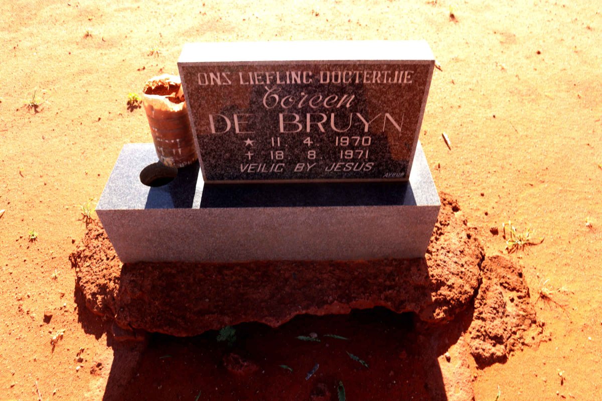 BRUYN Coreen, de 1970-1971
