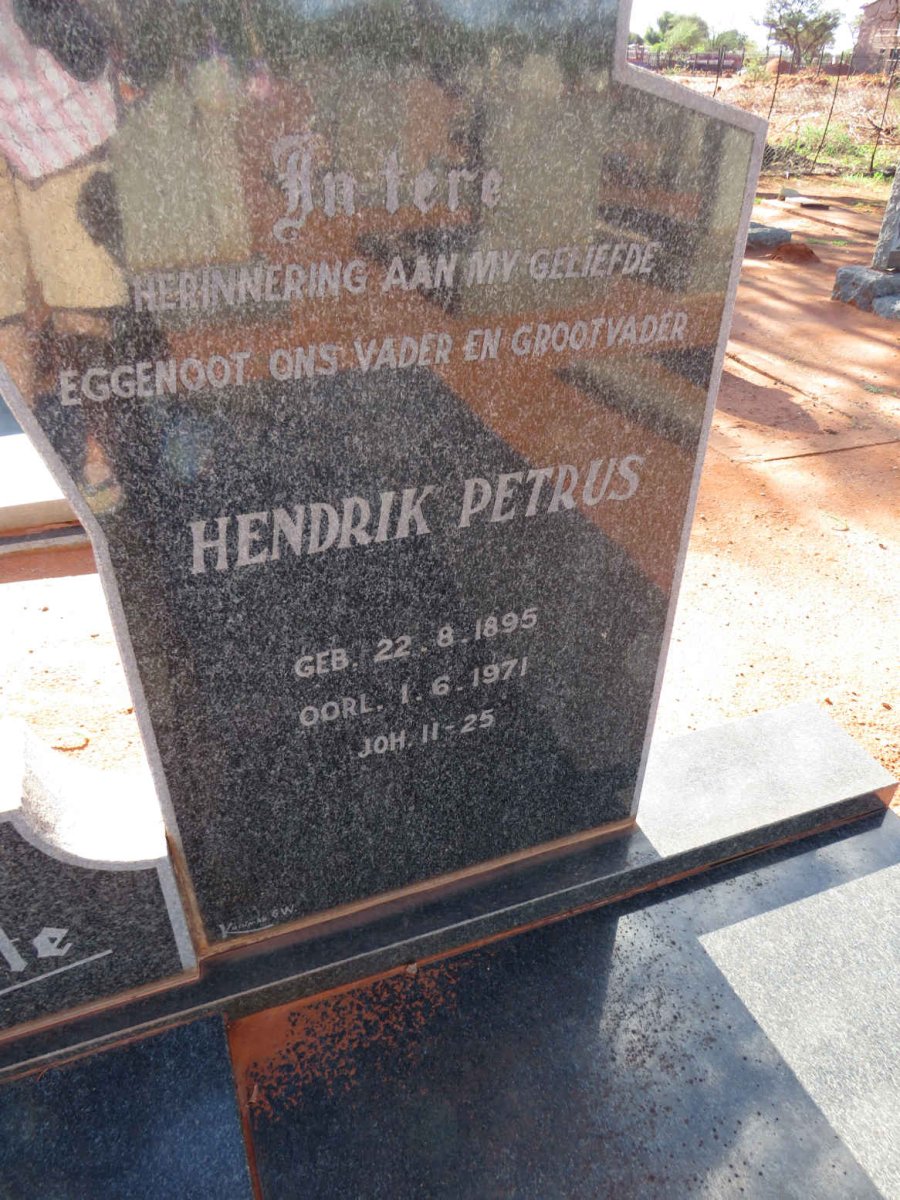 CLOETE Hendrik Petrus 1895-1971 & Christina Catherina Gertina SCHOEMAN 1907-1978 _3