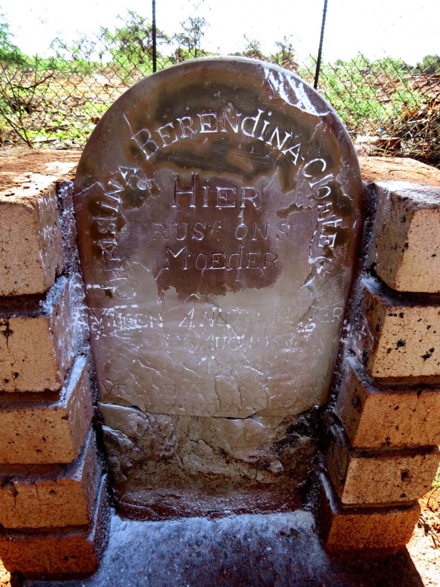 CLOETE Christina Berendina nee VILJOEN 1846-1933