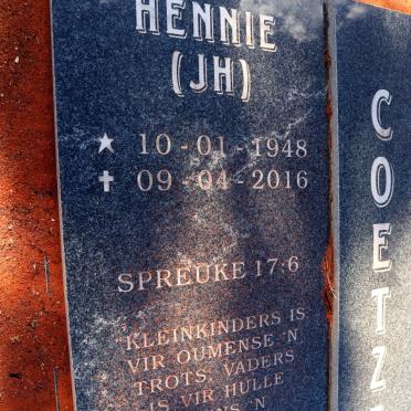 COETZEE J.H. 1948-2016 & J. OLIVIER 1949- _2