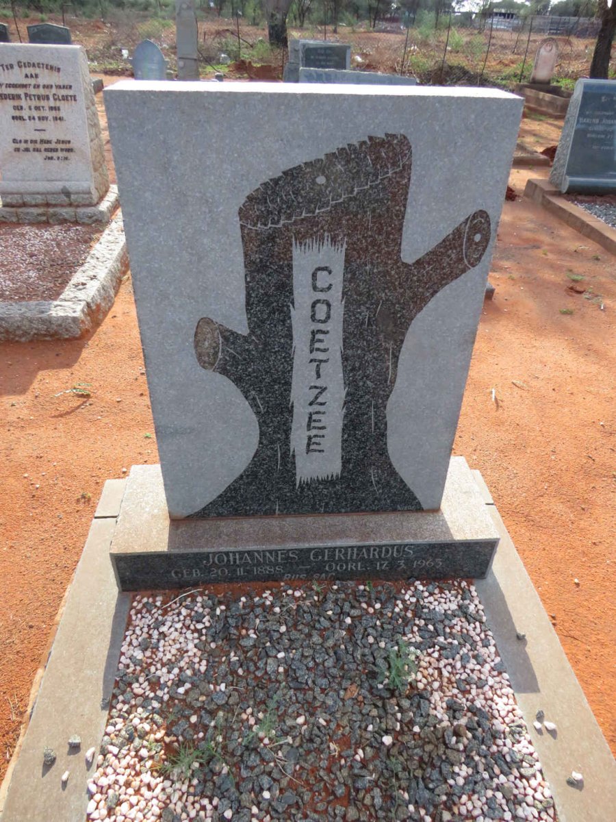 COETZEE Johannes Gerhardus 1898-1965 