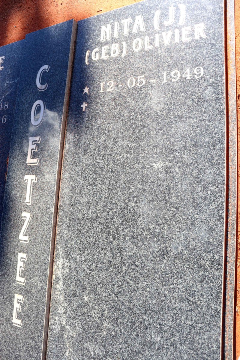 COETZEE J.H. 1948-2016 & J. OLIVIER 1949- _1