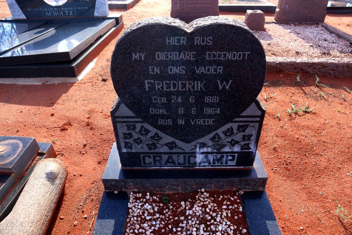 CRAUCAMP Frederik W. 1881-1964