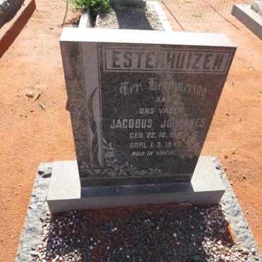 ESTERHUIZEN Jacobus Johannes 1882-1945