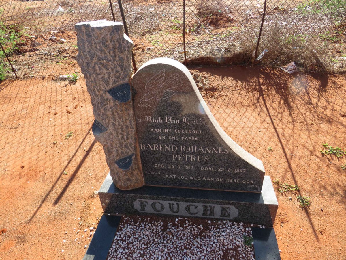 FOUCHE Barend Johannes Petrus 1913-1967