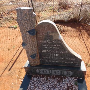 FOUCHE Barend Johannes Petrus 1913-1967
