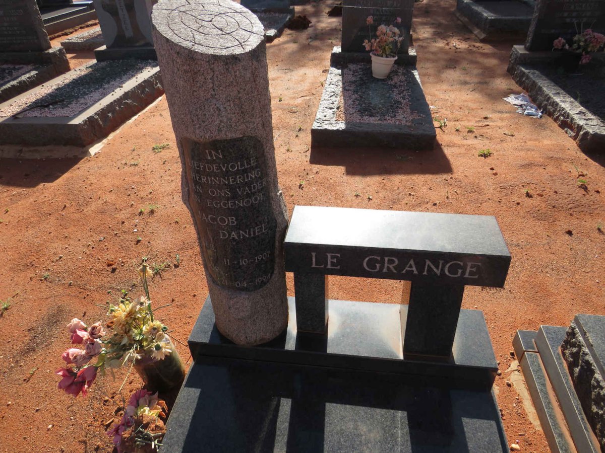 GRANGE Jacob Daniel, le 1907-1994 _1